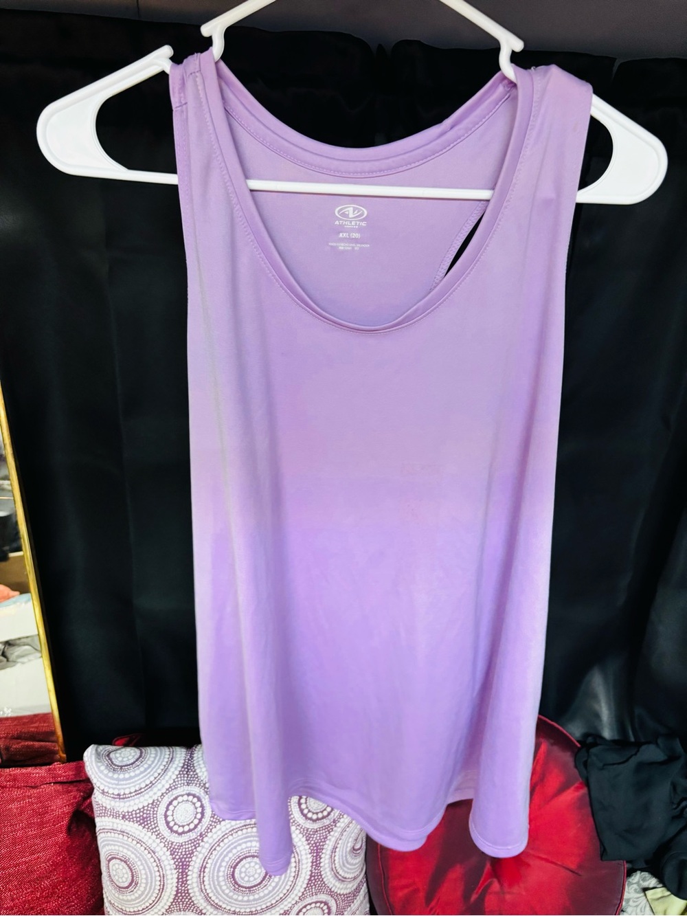 Athletic Works Lavender Tank Top - Women's Sleeveless Active Tank